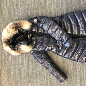 Moncler Fur Hooded Jacket Size 1